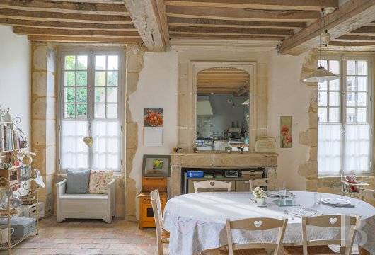 En Normandie, à Falaise, une maison des 17e et 18e siècles au cœur d’un quartier historique - photo  n°12